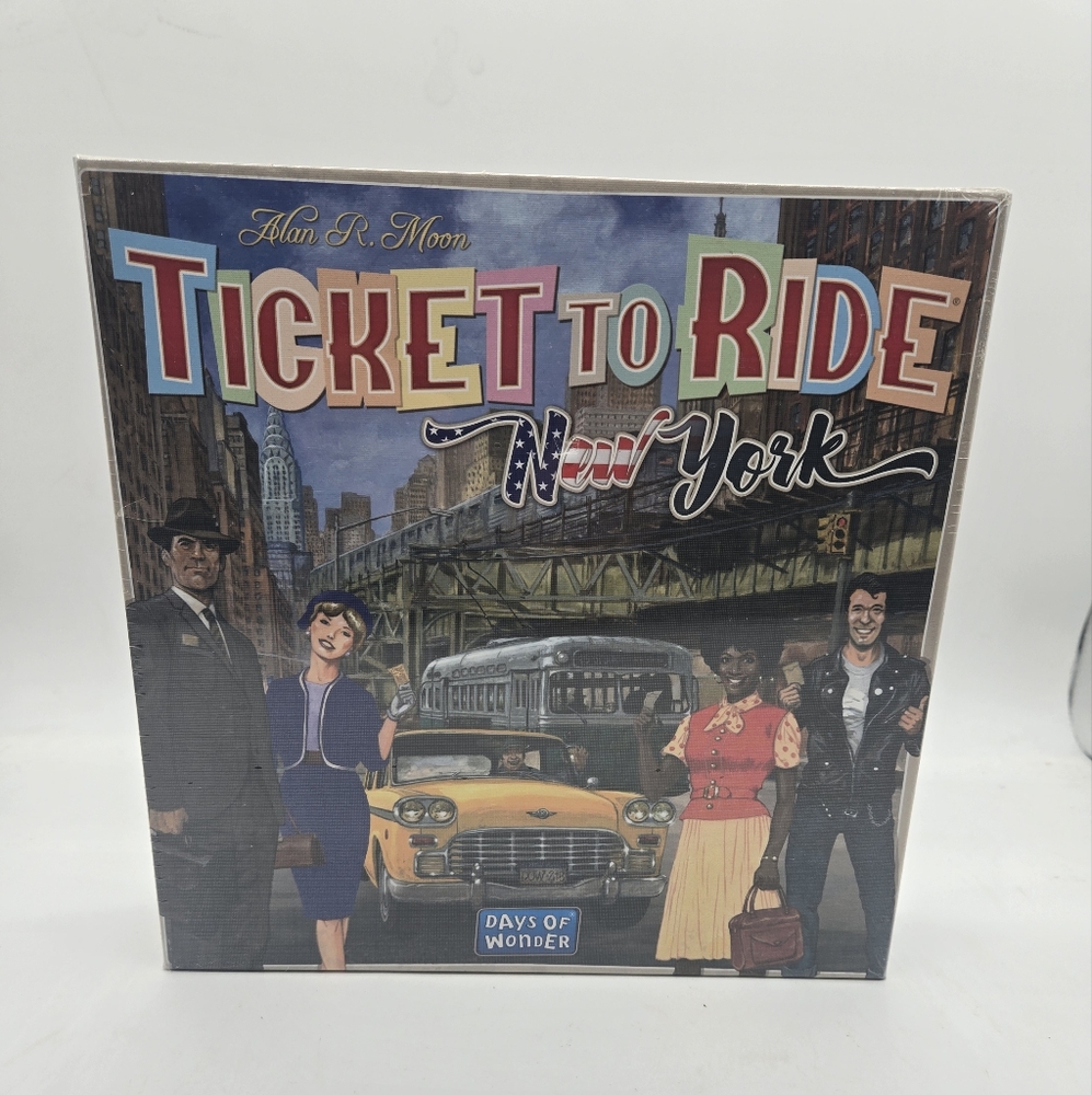 Ticket to Ride New York.  Days of Wonder Board Game